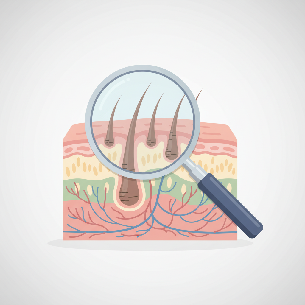 AGA治療を早期に開始し、進行を食い止め健康な毛髪を維持する重要性を示す